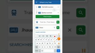 where is my train app mai train kaise check kare#train #vid# screenshot 1