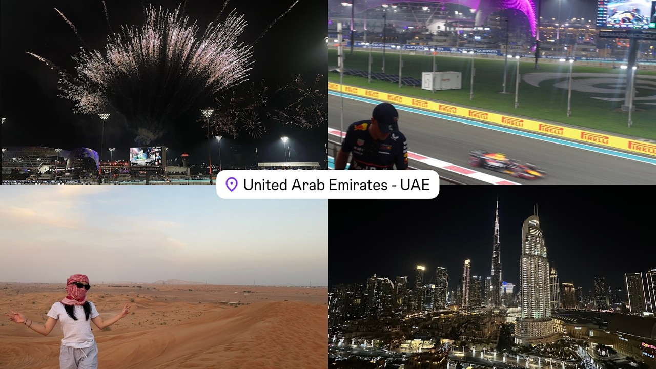 Abu Dhabi Grand Prix and Dubai | UAE vlog