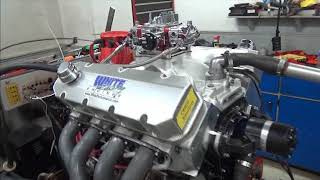 BBC 667HP 540 ENGINE DYNO RUN FOR CRAIG JOHNSON BY WHITE PERFORMANCE AND MACHINE