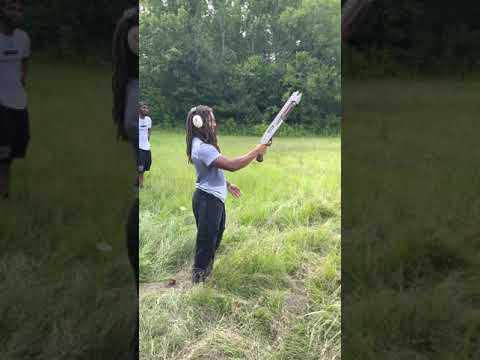 Another one hand shotgun attempt 😂