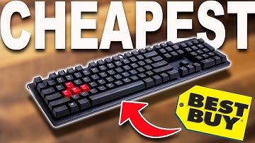 I Bought the Cheapest Mechanical Keyboard at Best Buy