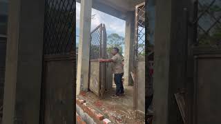 Swing Folding Gate Design shorts architecturelovers architecture designlovers gate