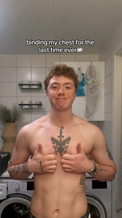 Binding for the last time ever #ftm #transman #transtape