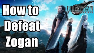 Final Fantasy VII Rebirth How to Defeat Zogan in Queen Blood Minigame