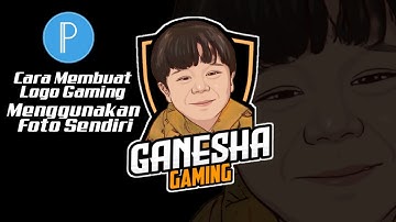 Cara Membuat Logo Gaming Terbaru Menggunakan Foto Sendiri Di HP Android || Pixellab Tutorial