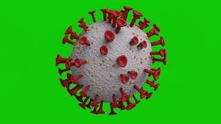 Green Screen - Corona Virus | Covid19 | Red Blood Cell | Virus Animation Effect