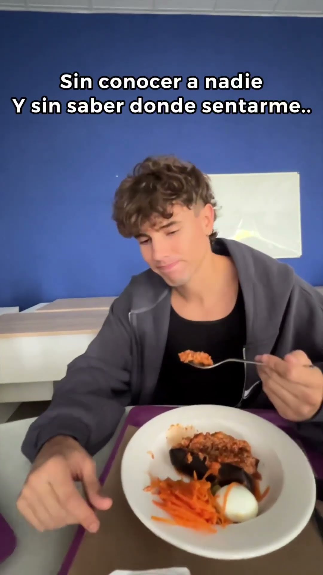 POV: Yo El Primer Dia En El Comedor Del Colegio ?? Paul Ferrer #short