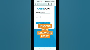 ubiqcom wifi password reset kare #ubiqcom #wifi #password #reset @Techkamboj  2024