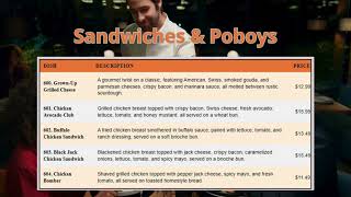 Walk-On’s Menu with Prices Newest