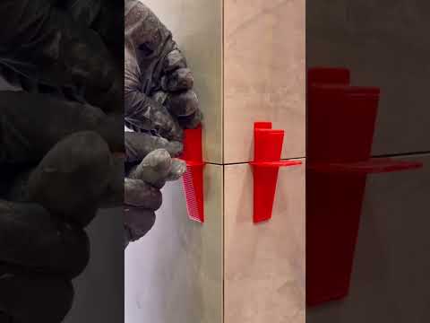 Large format tile install #diy #tools #construction