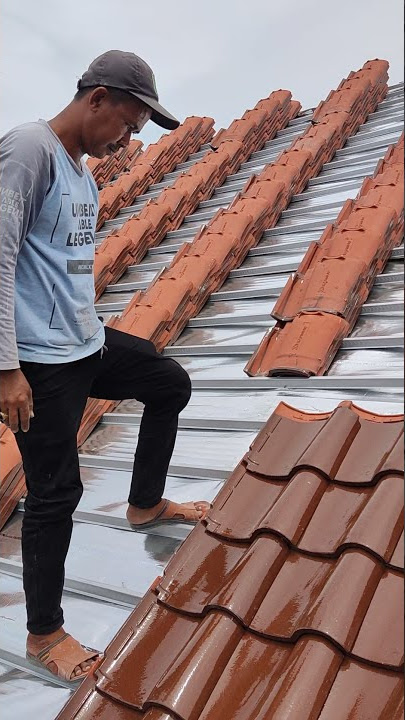 Cara Pasang Genteng Rumah (Surabaya, Indonesia)