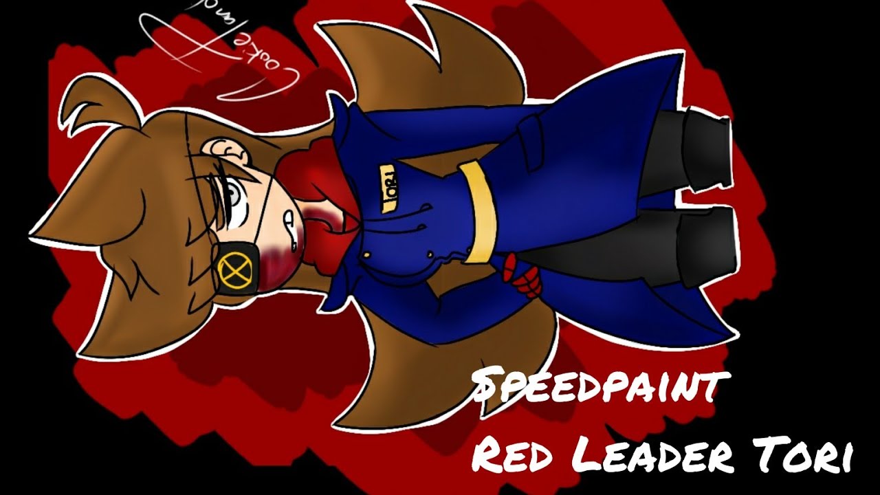 Red Leader Tori Speedpaint - eddsworld the red leader roblox