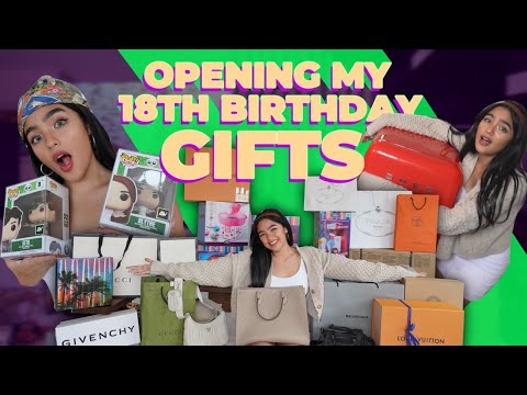 UNBOXING ALMOST A MILLION WORTH OF BIRTHDAY GIFTS!!!