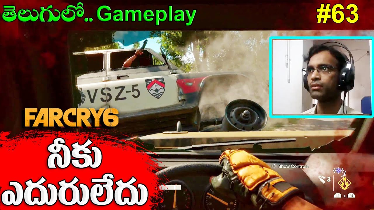 FAR CRY 6 in TELUGU Gameplay(FC6) by GamerBoby (CIELO GARDENS CHEKCKPOINT)Part-63 |100% Walkthrough|