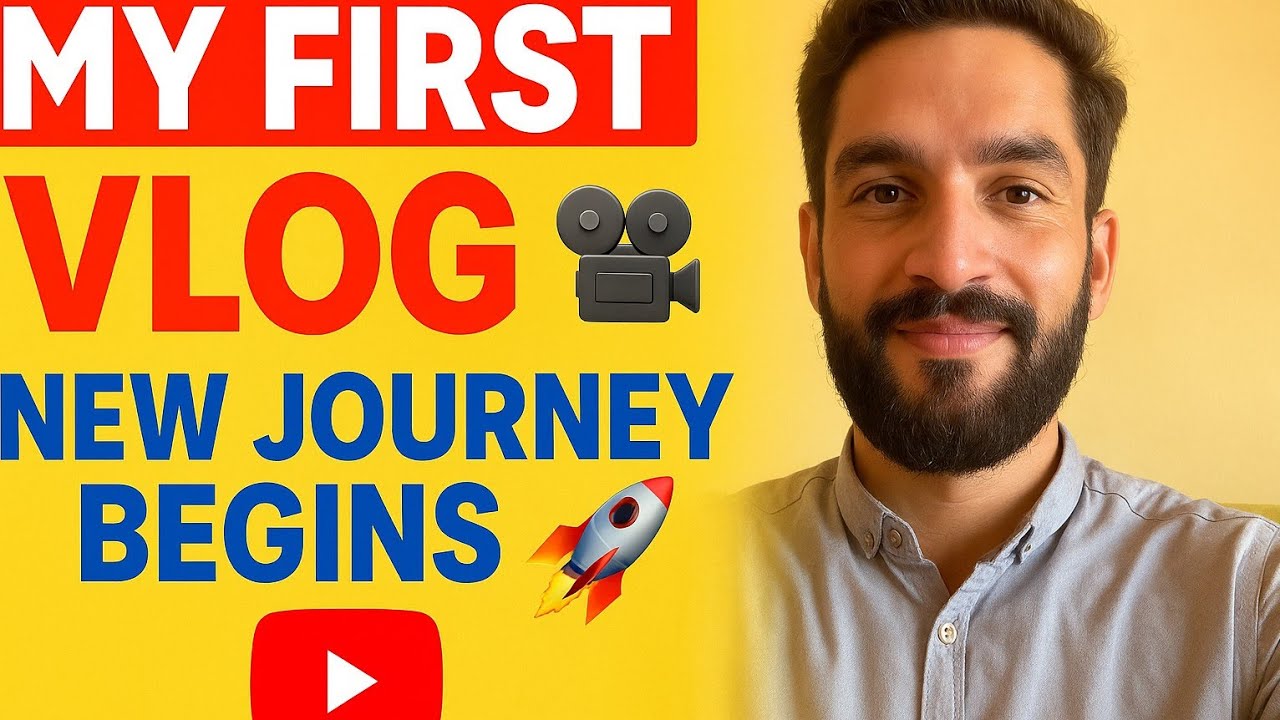 My First Vlog Ever 😍 | New Journey Begins on YouTube 🚀 - YouTube