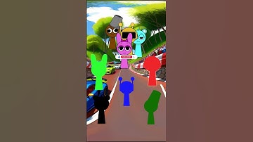 Construction Challenge Incredibox Sprunki Complete the puzzle correctly   Playing with shadows  Sky,