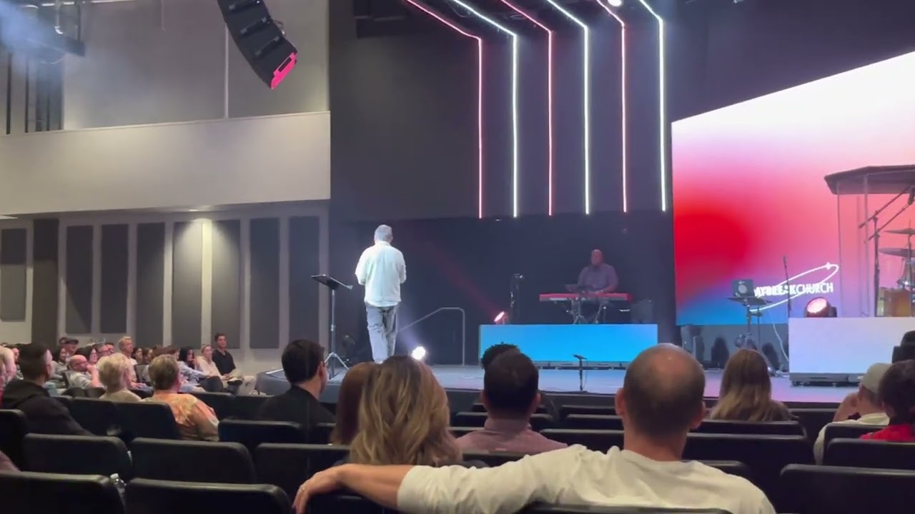 God’s presence is removing unclarity, stress, sickness and panic attacks. Dave Patterson at Daybreak