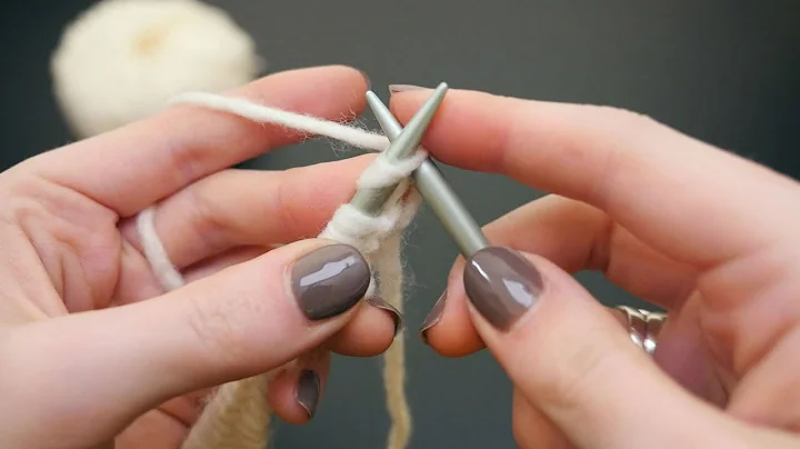 Knit Stitch (Continental Style) // Becky Stern