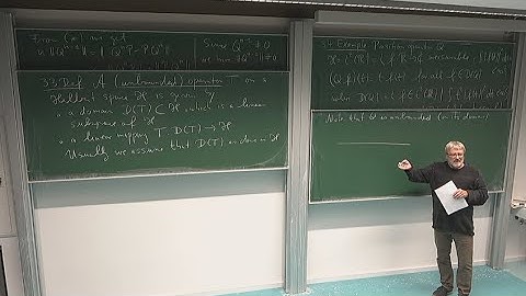 Math of QM: 3.1. Need for Unbounded Operators and Their Definition