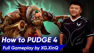 XinQ PUDGE SOFT SUPPORT 4 Pos 7.35b | Dota 2 2024 Pro Gameplay