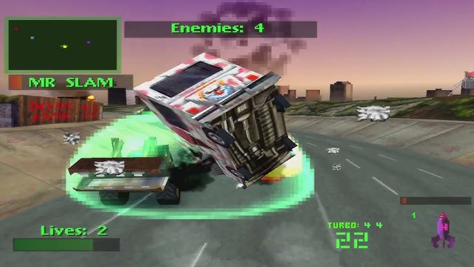 🕹️ Play Retro Games Online: Twisted Metal 2 (PS1)