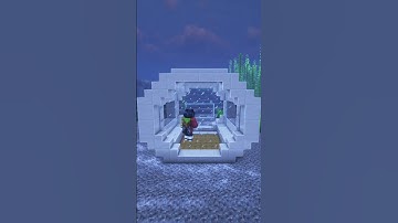 Minecraft Underwater House🏠 #shorts