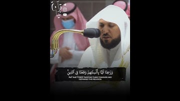 ﴿مِنَ الَّذينَ هادوا يُحَرِّفونَ الكَلِمَ عَن مَواضِعِهِ﴾ من سورة النساء للشيخ ماهر المعيقلي 🤍..