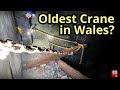 Found industrial relics in oldest slate mine in mid wales