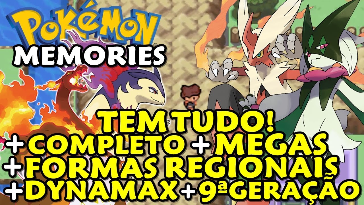 Pokémon Memories (Hack Rom - GBA) - O Início Completo com 9ª Geração ...