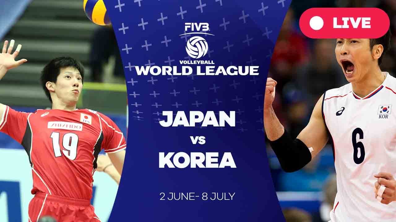Japan v Korea - Group 2 2017 FIVB Volleyball World League