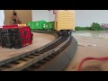 The great power trains crash part 3 ho scale flies off the rails