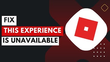 How To Fix Roblox "This Experience is Unavailable Due to Your Account Settings" Error !