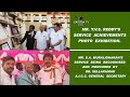 Y.V.S. REDDY'S PHOTO EXHIBITION / Mr. MURALIDHARAN'S SERVICE PRAISED .