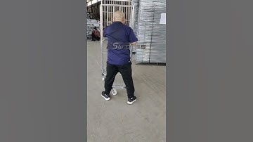 How to fold and mount the roll container.