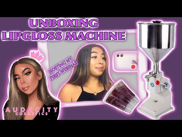 Entrepreneur Life 15: UNBOXING LIP GLOSS MACHINE + HOSTING WEBINAR