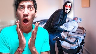 PILLAMOS AL HACKER ROBANDO AL BEBE QUE ENCONTRAMOS ABANDONADO *Cámara espía para el hater 24 horas*