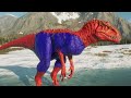 Wild Animals Jurassic world Gameplay Walkthrough DINOSAUR of GODZILLA, Carnotaurus T,Rex