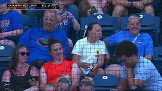 Florida Arkansas Softball Ejection