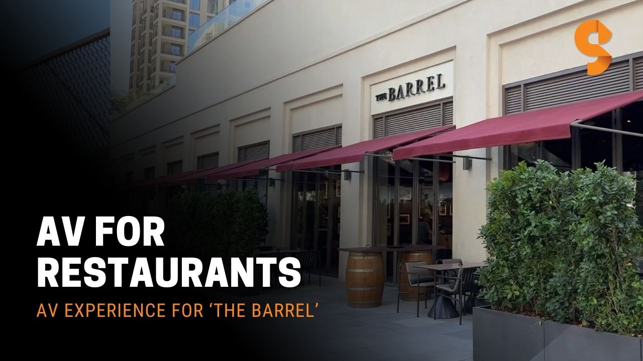 AV Design & Build for "The Barrel" - A Case Study