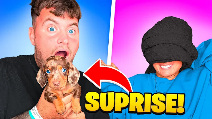 I Surprised My Girlfriend With a Puppy!