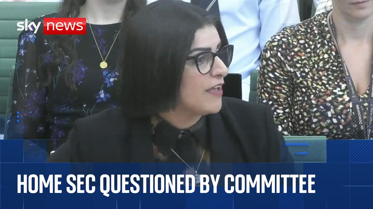 Shabana Mahmood faces questions from Home Affairs Committee