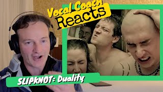 Vocal Coach REACTS: Slipknot 'Duality'