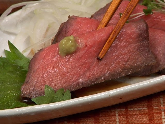 Easy Roast Beef Recipe (Japanese-inspired Roast Beef with Savory Dashi Sauce) | Cooking with Dog