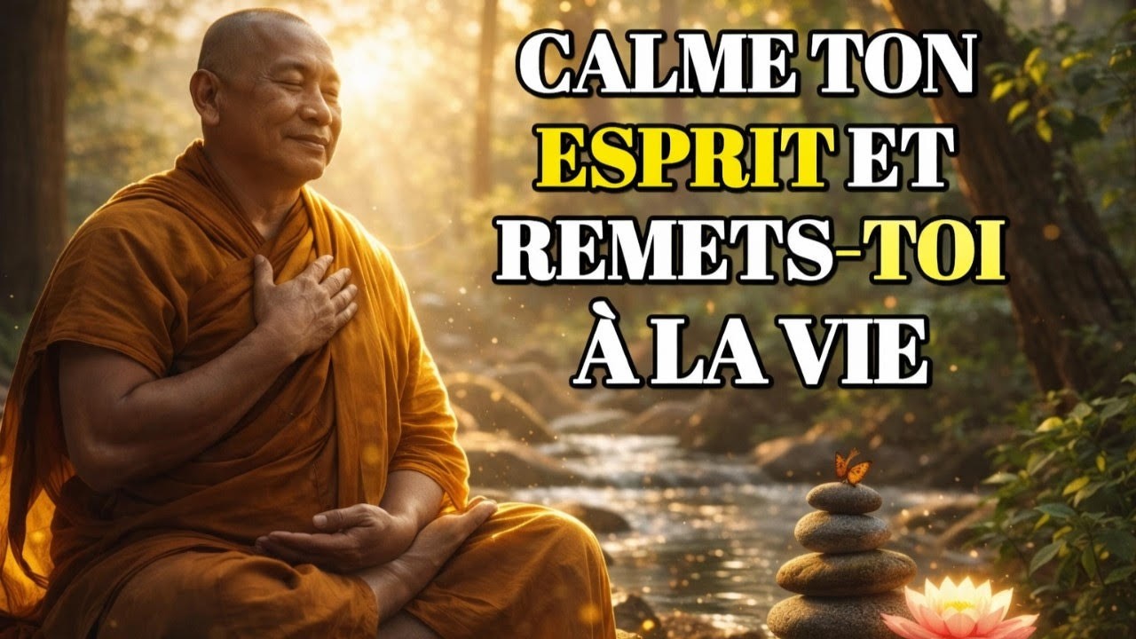 Quand Tu Lâches Enfin Prise, La Vie Commence à Te Sourire | Sagesse Bouddhiste