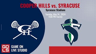 COPPER HILLS vs SYRACUSE | MEN'S LACROSSE | May 14,  2024 | Syracuse HS