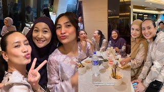 Jozlynn & Yana Samsudin Beraya Ke Rumah Marsha Milan' mee udang Marsha paling sedap '