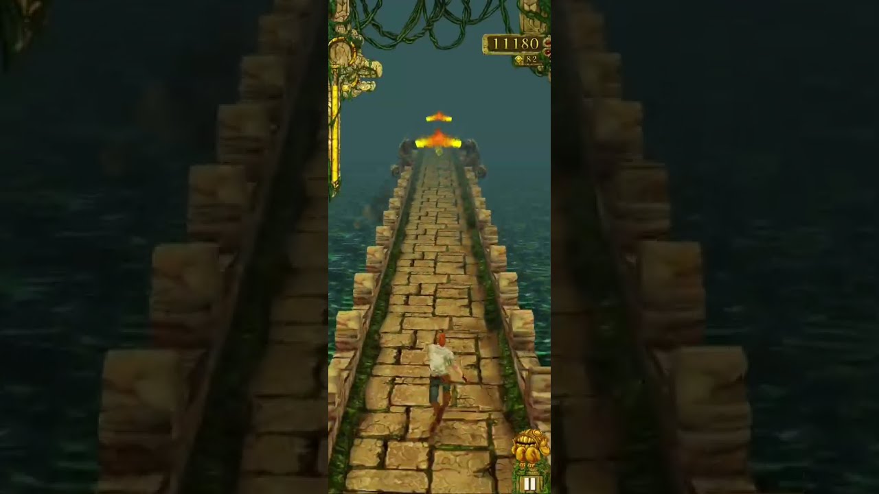 永遠に猿から逃げるゲーム【Temple Run】ゲーム実況
