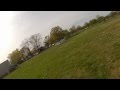 EasyStar with GoPro2 HD First Test Flight and Test Crash