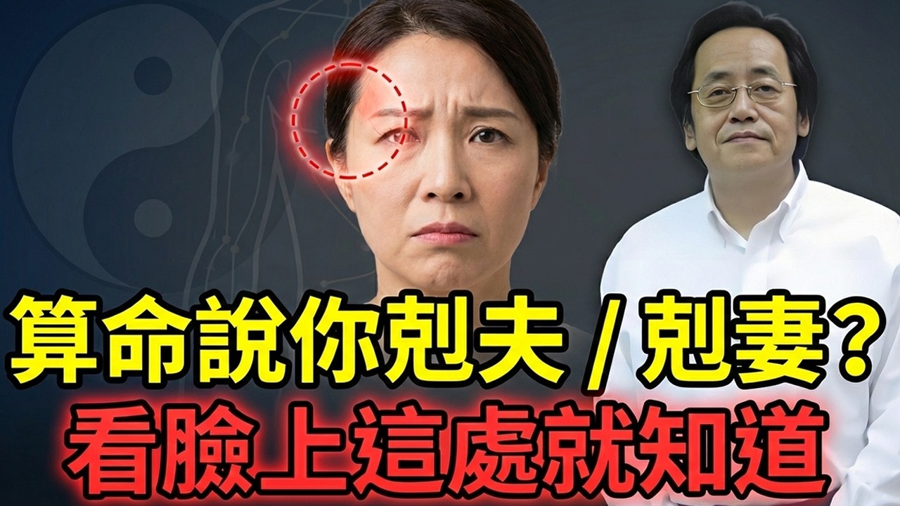 倪海廈：算命說你剋夫/剋妻？倪師一句話點破：這不是病，是命！西醫治不好的婚姻病，救命三招大公開！#倪海廈#中醫養生#經方#夫妻宮#算命