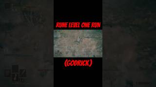 Rune Level One Run | Godrick #eldenring #iprevail #boss #challenge #gaming